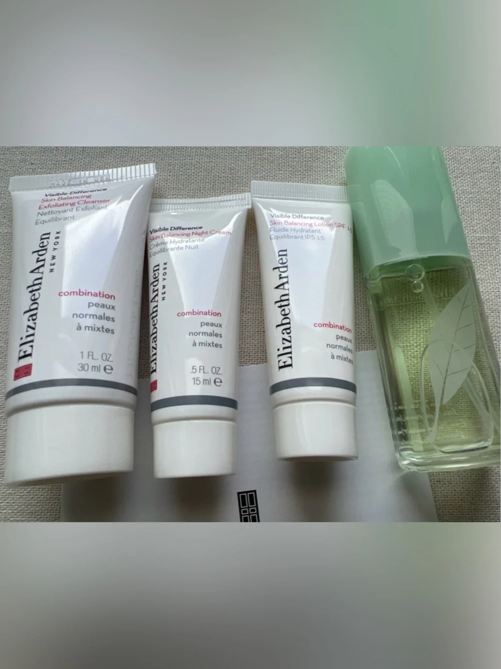 ⁠Elizabeth Arden Visible Difference Skin Balancing 4 Piece Gift Set NIB⁠